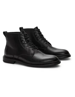 Aquila Vedder Lace-Up Boots in Black