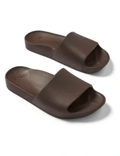 Archies Arch Support Slides in Brown