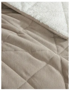 Ardor Ridge 3pc Coverlet Set Beige Queen/King