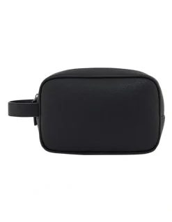 Armani Exchange Alex Toiletry Bag in Black