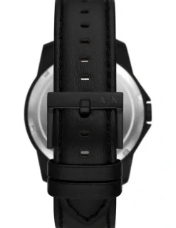 Armani Exchange Black Analogue Watch
