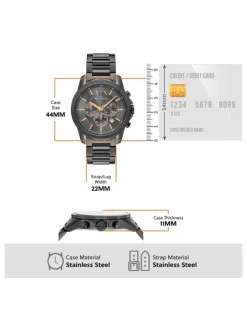 Armani Exchange Watche in Gunmetal