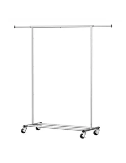 Artiss Adjustable Airer Rail Coat Stand Hanger in White