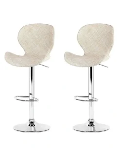 Artiss Bar Stools 2x in Beige