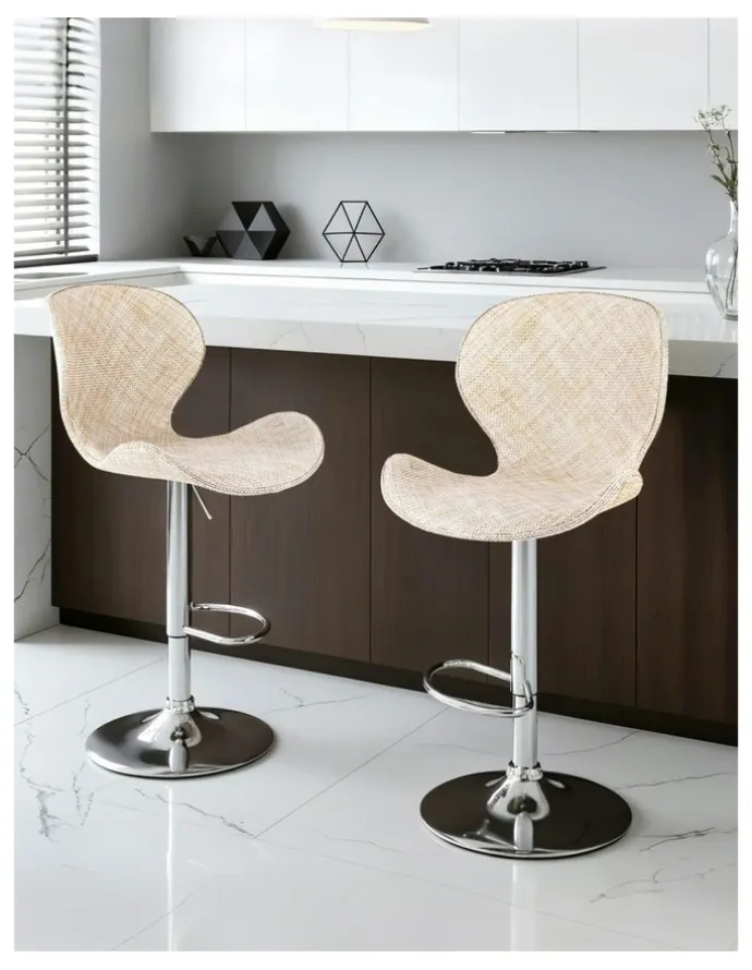 Artiss Bar Stools 2x in Beige