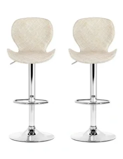 Artiss Bar Stools 2x in Beige