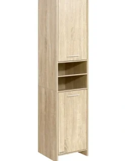 Artiss Bathroom Cabinet 185cm in Walnut