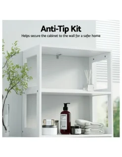 Artiss Bathroom Storage Cabinet in White