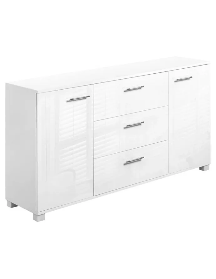 Artiss Buffet Sideboard High Gloss in White