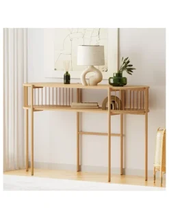 Artiss Console Table 124cm in Pine