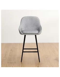 Artiss Counter Seat Bar Stools x2 in Grey