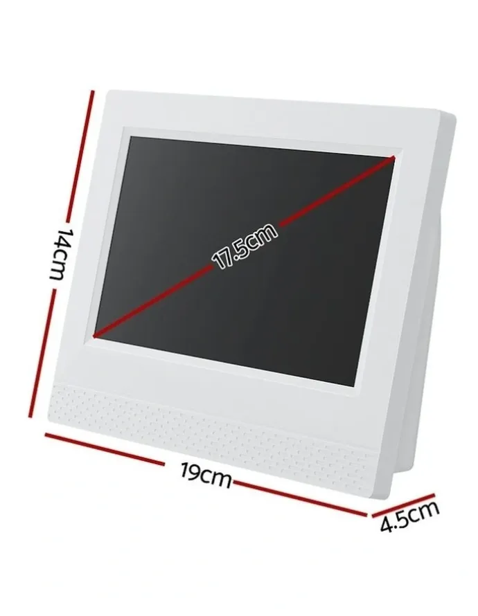 Artiss Digital Day Clock in White
