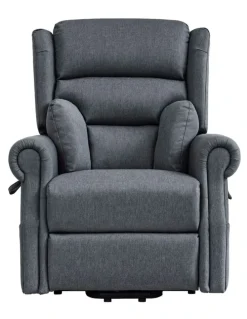 Artiss Electric Recliner Chair Power Lift Massage Heated Recliner Sofa in Grey