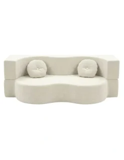Artiss Folding Sofa Bed in Beige