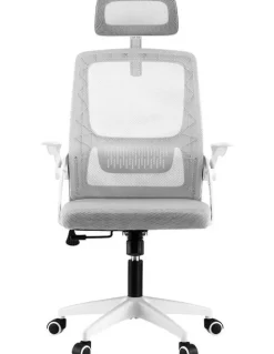 Artiss Headrest Adjustable Office Chair in Grey