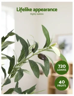 Artiss Indoor Decor Artificial Olive Tree 1.8m in Green