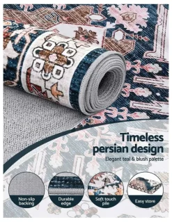 Artiss Large Washable Persian Floor Rug 160X230cm in Multi