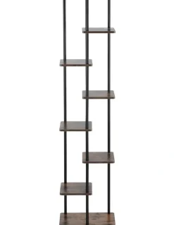 Artiss Metal Flower Pots Shelf Plant Stand 8 Tiers in Black