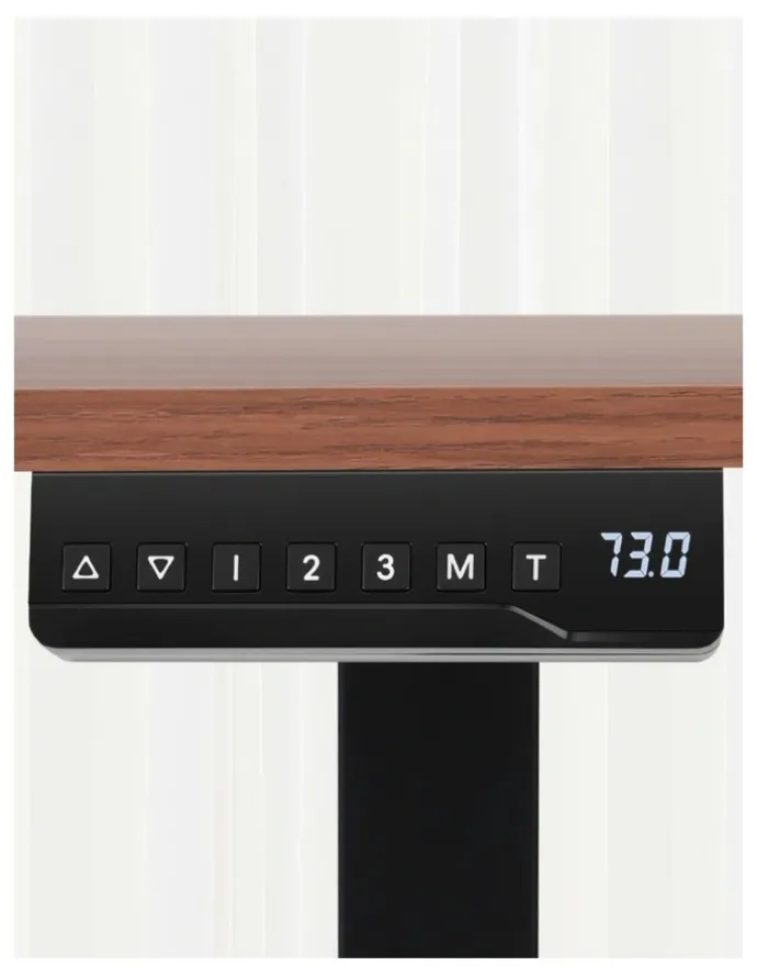 Artiss Motorised Dual Motor Electric Standing Desk 140cm in Walnut