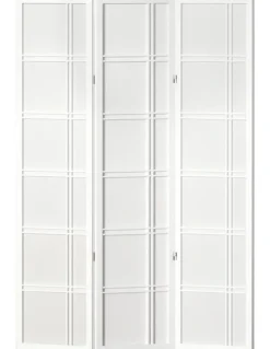 Artiss 3 Panel Nova Foldable Wooden Divider in White