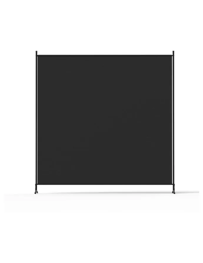 Artiss Room Divider Screen 175x180cm in Fabric Black