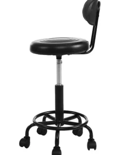 Artiss Salon Stool Swivel Chair x2 Backrest