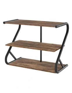 Artiss Shoe Rack Cabinet Shoe Storage Stand 3 Tiers Black