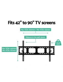 Artiss TV Wall Mount Bracket TV-MOUN-B-WALL-200BT