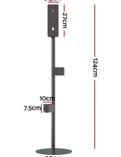 Artiss Vacuum Cleaner Stand in Black