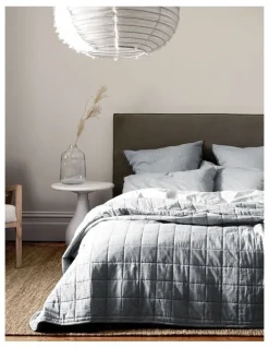 Aura Home Coverlet in Dove