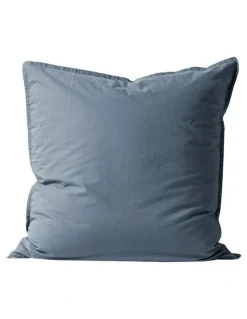 Aura Home Evie Organic Stonewash Bedlinen Collection in Washed Denim