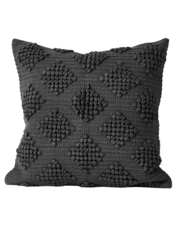 Aura Home Husk Cushion in Charcoal