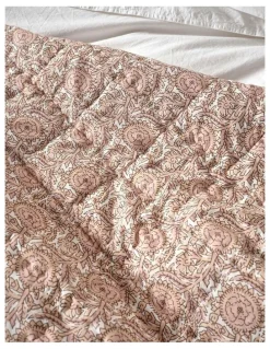 Aura Home Jaipur Coverlet in Blush
