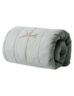 Aura Home Maison Vintage Coverlet in Limestone