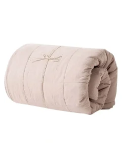 Aura Home Maison Vintage Coverlet in Nude