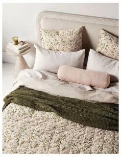 Aura Home Oasis Coverlet in Blush