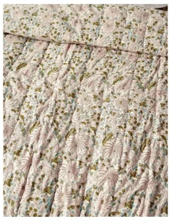 Aura Home Oasis Coverlet in Blush