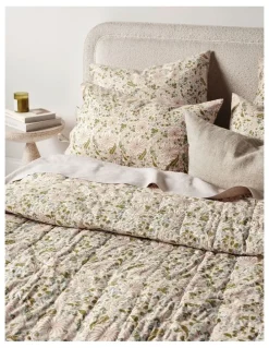 Aura Home Oasis Coverlet in Blush