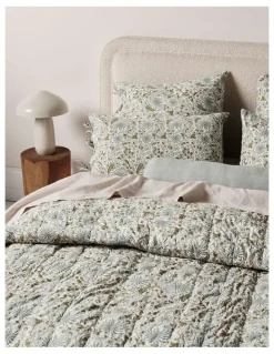 Aura Home Oasis Coverlet in Teal