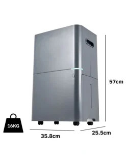 Ausclimate 25L Medium Dehumidifier ACD225 in Charcoal Black