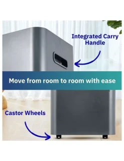 Ausclimate 25L Medium Dehumidifier ACD225 in Charcoal Black