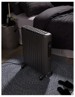 AUSCLIMATE Smart Enclosure 11 Fin 2400W Oil Filled Heater Large ACOC2411