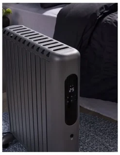 AUSCLIMATE Smart Enclosure 11 Fin 2400W Oil Filled Heater Large ACOC2411