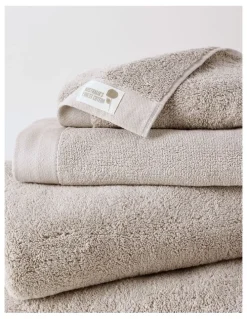 Australian House & Garden Australian Cotton Towel Range in Stone