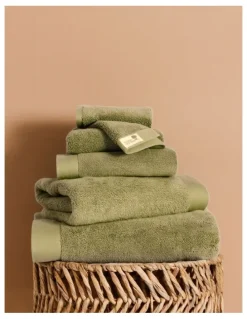 Australian House & Garden Australian Cotton Towel Range in Shrub