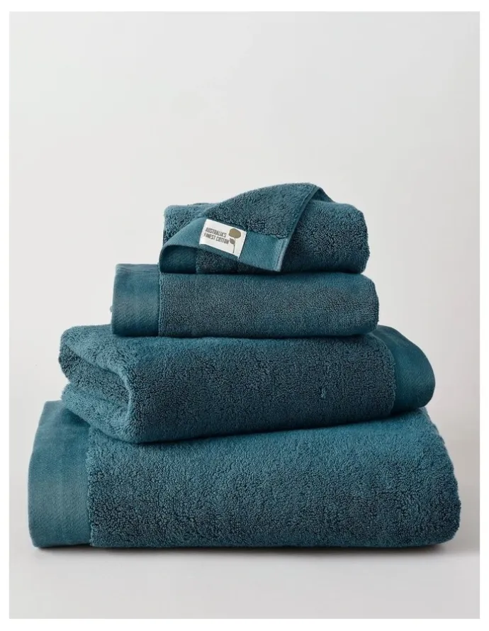 Australian House & Garden Australian Cotton Towel Range in Sea Glass