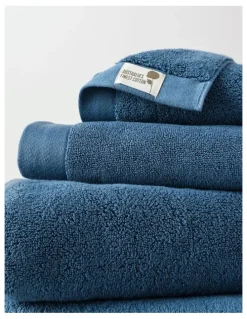 Australian House & Garden Australian Cotton Towel Range Ocean Blue