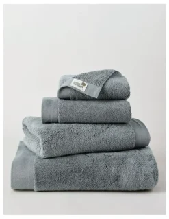 Australian House & Garden Australian Cotton Towel Range in Charcoal