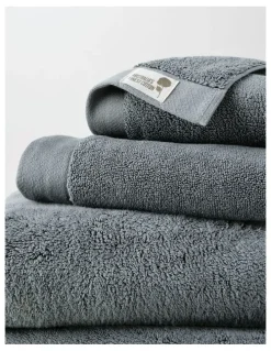 Australian House & Garden Australian Cotton Towel Range in Charcoal