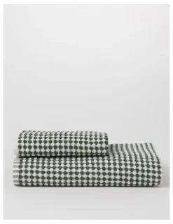 Australian House & Garden Bamboo Textured Towel Range in Shrub